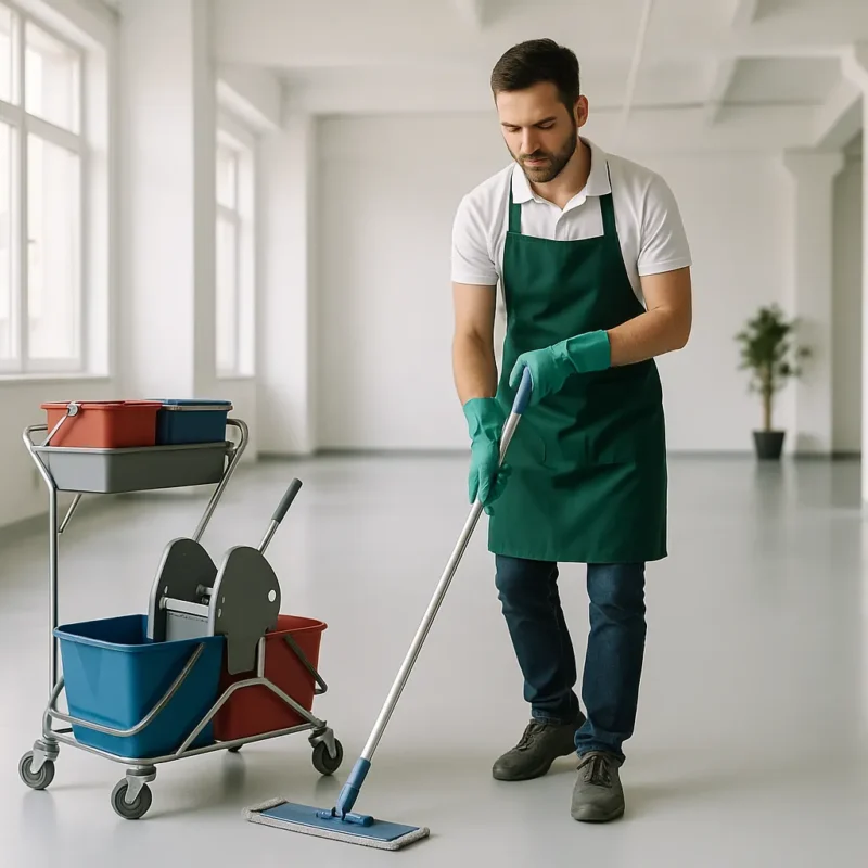 Regelmäßige Reinigung für nachhaltige Sauberkeit im Betrieb