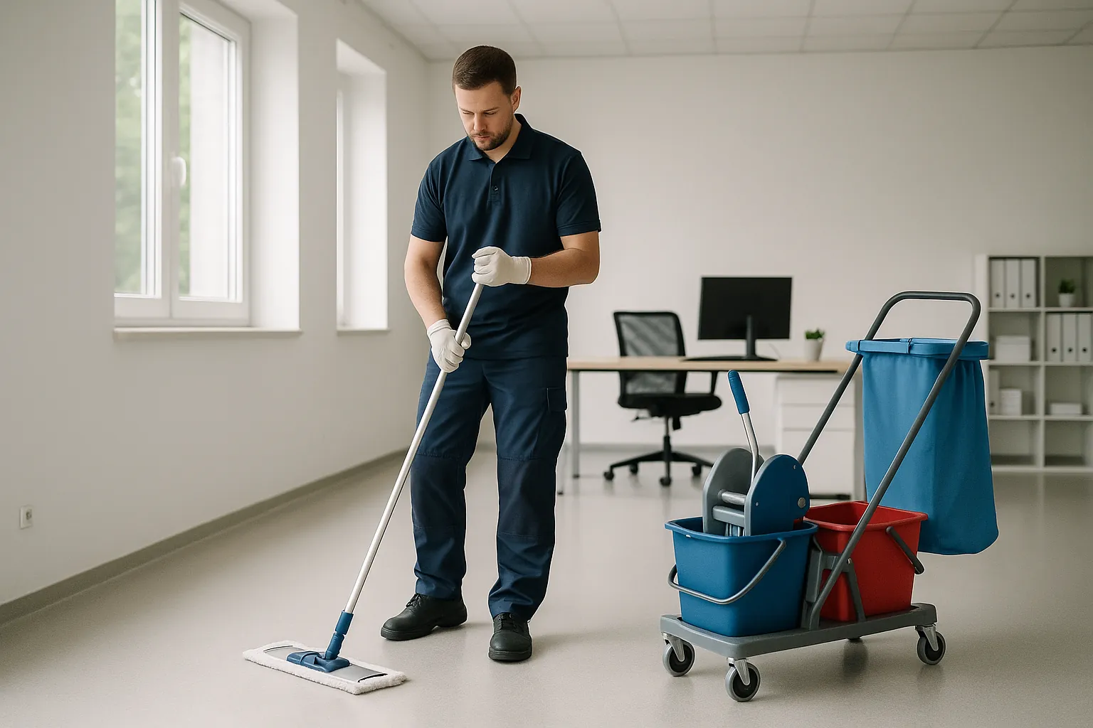 Regelmäßige Reinigung für nachhaltige Sauberkeit im Betrieb